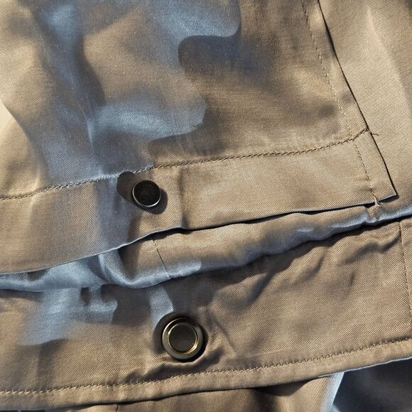 Johnny Was Women Silver Gray Pull on Pants XS Quiet Luxury Resortcore Boho Chic - Picture 12 of 16